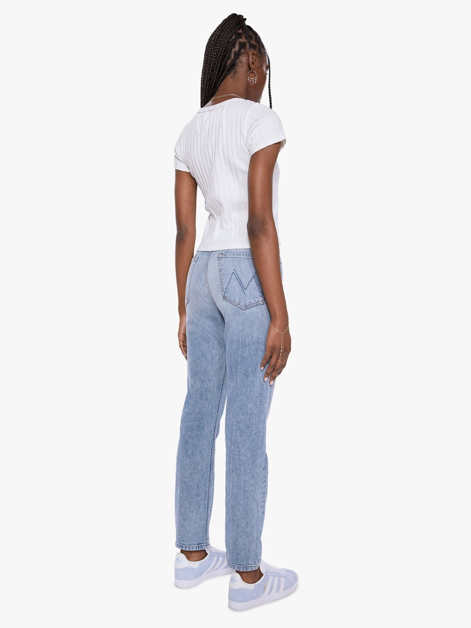 Mother Denim | High Waisted Rider Ankle - Salt Of The Earth 5 Mother Denim | High Waisted Rider Ankle - Salt Of The Earth - Image 3