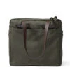 Filson Tote Bag With Zipper Otter Green