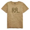 RRL By Ralph Lauren S/S Logo T-Shirt Khaki -Fashion Clothing Store 24115 1