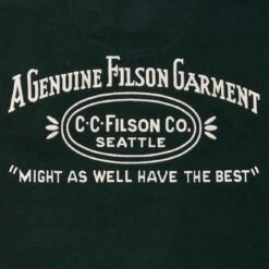 Filson Prospector Embroidered Hoodie Fir -Fashion Clothing Store 27974 5