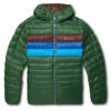 Cotopaxi Fuego Down Hooded Jacket Forest Stripes -Fashion Clothing Store 28004