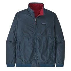Patagonia Reversible Shelled Microdini Fleece Jacket Tidepool Blue