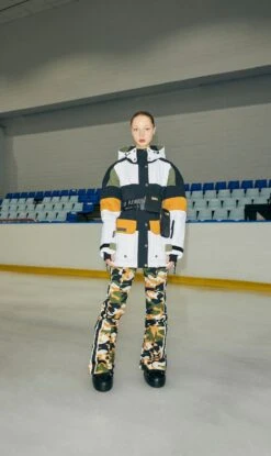 P.E NATION P. E Nation | Chicane Snow Jacket - Optic White -Fashion Clothing Store 2 30494392 9a35 40da bab8 d5ff16fe1222