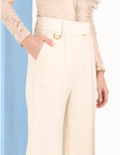 Zimmermann | Kaleidoscope Wide Leg Pant - Macadamia -Fashion Clothing Store 5.4780pkal.maca .macadamia
