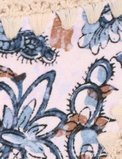 Zimmermann | Vitali Crochet Edge Bikini - Cornflower Floral -Fashion Clothing Store 6.1955wvit.cff .cornflower floral