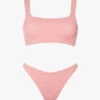 Hunza G | Xandra Bikini - Metallic Dusty Pink -Fashion Clothing Store 800x1345px 2022 09 27T144518.438