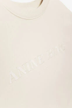 Anine Bing | Evan Sweatshirt - Cream -Fashion Clothing Store AB EVAN SWEATSHIRT CREAMS 08 5188 120 8 1700x 53392b72 31d4 4a43 b7ac 4e27dd3b43d0