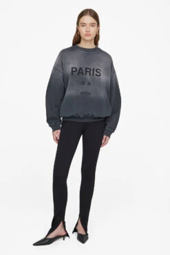 Anine Bing | Jaci Sweatshirt Myth Paris - Charcoal -Fashion Clothing Store AB JACI SWEATSHIRT MYTH PARIS CHARCOALA 08 5225 010B 2112 1700x e2ea1883 f3d8 49fd b391 743189a132a4