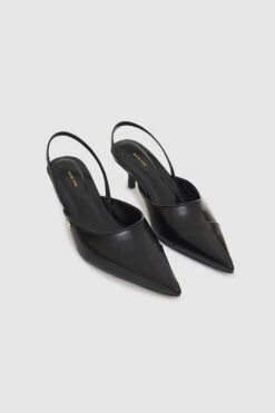 Anine Bing | Willa Slingback Heels - Black -Fashion Clothing Store AB WILLA SLINGBACK HEELS BLACKA 14 1090 000 2 1700x 51f869a8 985a 48a4 a76b 17b0f736c923