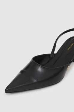 Anine Bing | Willa Slingback Heels - Black -Fashion Clothing Store AB WILLA SLINGBACK HEELS BLACKA 14 1090 000 5 1700x b515189a 71b8 4398 b4aa d6561da2c9a9