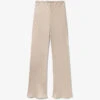 Silk Laundry | Bias Cut Pants - Hazelnut -Fashion Clothing Store BiascutSilkPantsHazelnut