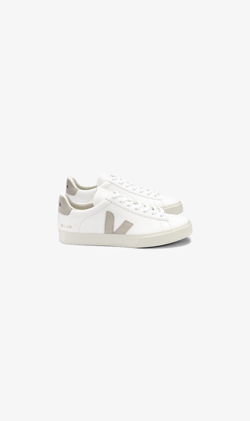 Veja | Campo Chromefree - Extra White Natural Suede 3 Veja | Campo Chromefree - Extra White Natural Suede