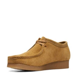 Clarks Originals Wallabee Shoes Oak Hairy Suede -Fashion Clothing Store Clarks Originals Wallabee Shoes Oak Hairy Suede 004