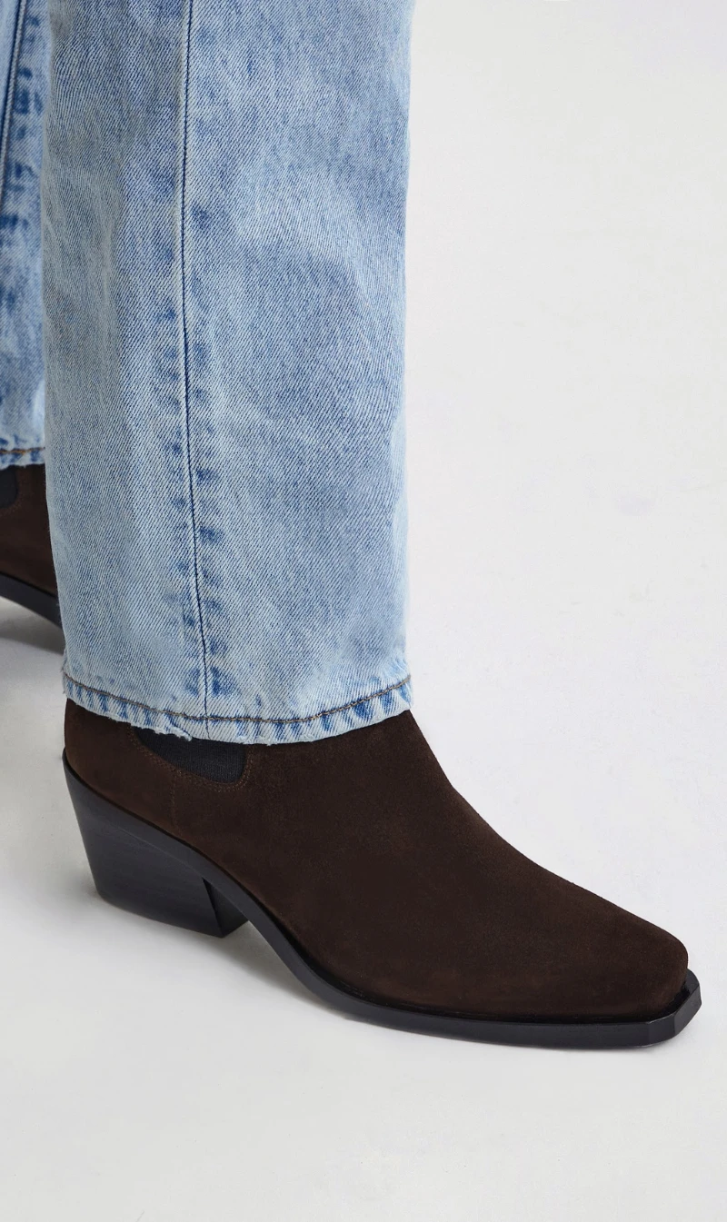 Deadly Ponies | Rider Boot - Suede Soot 5 Deadly Ponies | Rider Boot - Suede Soot - Image 3