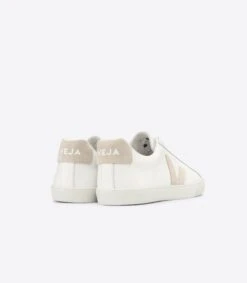 Veja | Esplar Logo Leather - Extra White / Sable -Fashion Clothing Store EO0202335A 3