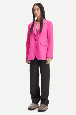 Samsoe Samsoe | Haven Blazer - Fandango Pink -Fashion Clothing Store F21100157 172033TCX 4