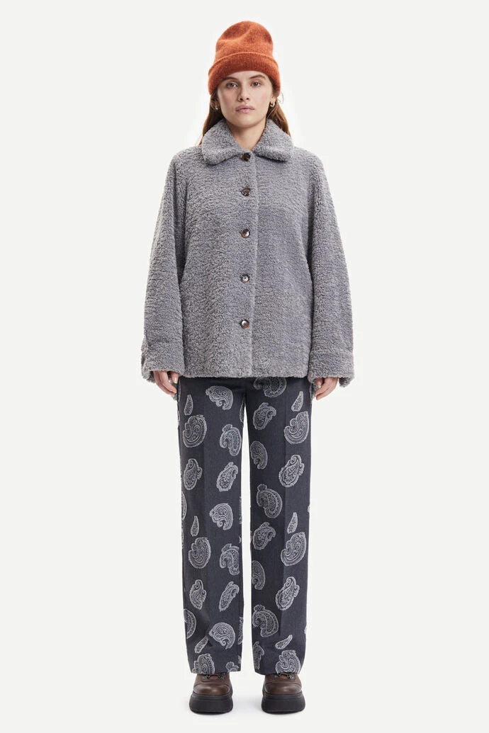 Samsoe Samsoe | Aylina Jacket - Sharkskin 7 Samsoe Samsoe | Aylina Jacket - Sharkskin - Image 5