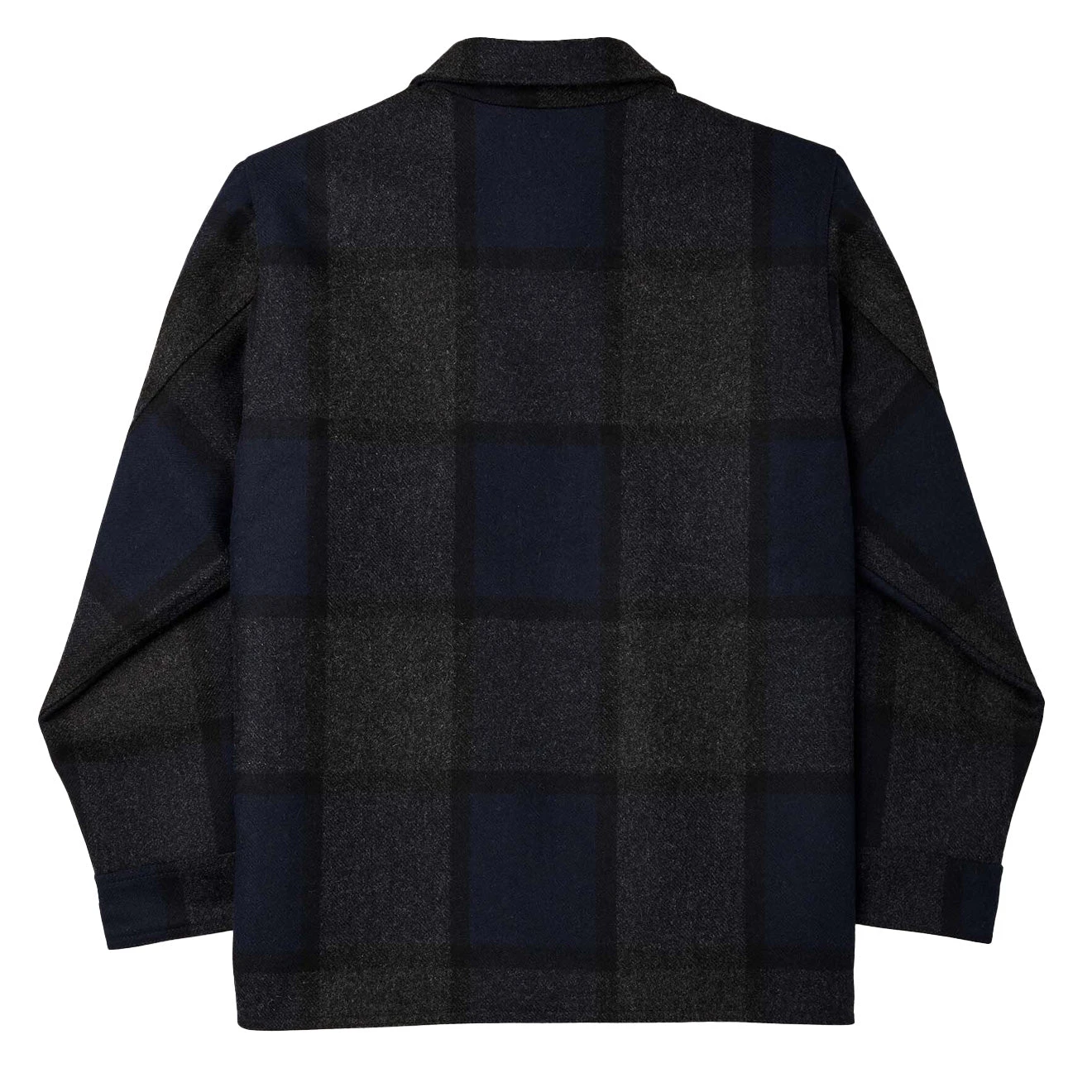 Filson Mackinaw Jac Shirt Navy Charcoal Plaid 4 Filson Mackinaw Jac Shirt Navy Charcoal Plaid - Image 2