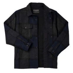 Filson Mackinaw Jac Shirt Navy Charcoal Plaid 9 Filson Mackinaw Jac Shirt Navy Charcoal Plaid -Fashion Clothing Store Filson Mackinaw Jac Shirt Navy Charcoal Plaid 27543 3