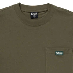 Filson S/S Ranger Solid One Pocket T-Shirt Service Green -Fashion Clothing Store Filson S S Ranger Solid One Pocket T Shirt Service Green Filson 1658677746