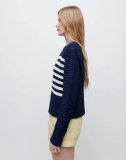 RE/DONE | 50s Crewneck Sweater - Navy Multi 10 RE/DONE | 50s Crewneck Sweater - Navy Multi -Fashion Clothing Store L44 50S CN SWEATER FLAG NAVY MULTI 90S TROUSER SHORT WASH BUTTERCREAM 3 1080x f1c6a4bc b674 487d addf ff90c9d56c87