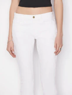 Frame Denim | Le Garcon - Blanc -Fashion Clothing Store LGJ009 BLANC FRSU22EC WOMENS DAY 06 0014HR