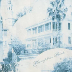 RRL By Ralph Lauren Postcard-Print Linen-Cotton Camp Shirt Cream/Blue -Fashion Clothing Store NEWClothingtemplate 0003 Layer152