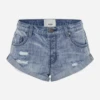 One Teaspoon | Bandit Low Waist Denim Short - Fresh Blue -Fashion Clothing Store OnlineTemplate