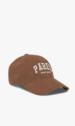 Anine Bing | Jeremy Baseball Cap University Paris - Camel