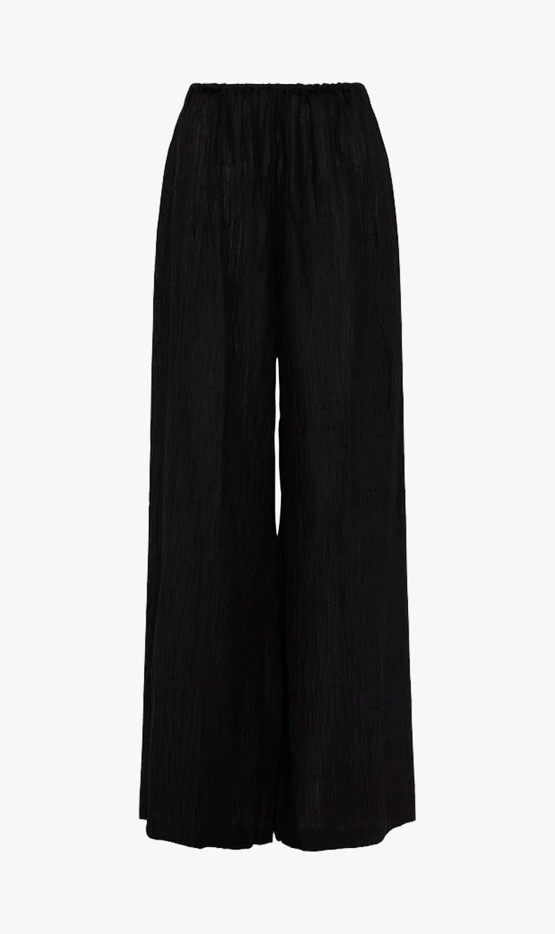 Faithfull The Brand | Rupina Pants - Black 3 Faithfull The Brand | Rupina Pants - Black