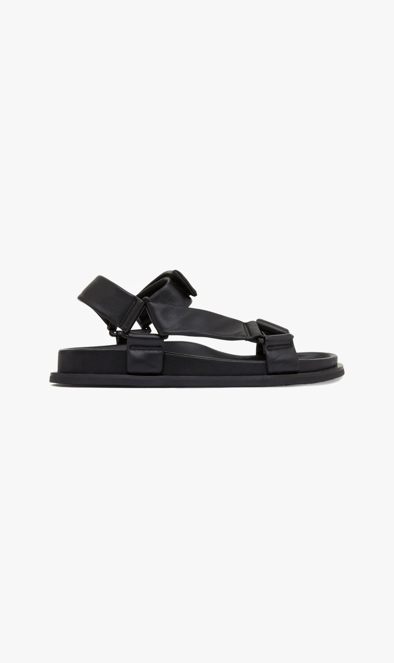 ST. AGNI | Padded Sportsu Sandal - Black 3 ST. AGNI | Padded Sportsu Sandal - Black
