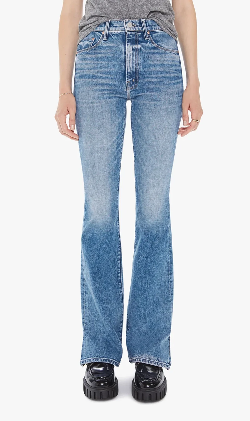 Mother Denim | Hw Weekender Slice Heel - Belle De Jour 3 Mother Denim | Hw Weekender Slice Heel - Belle De Jour