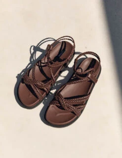 La Tribe | Plaited Sandal - Chocolate -Fashion Clothing Store PLAITEDSANDALCHOCWR2 1080x 97780b4c e3ce 465b 97db 6d24942e0807