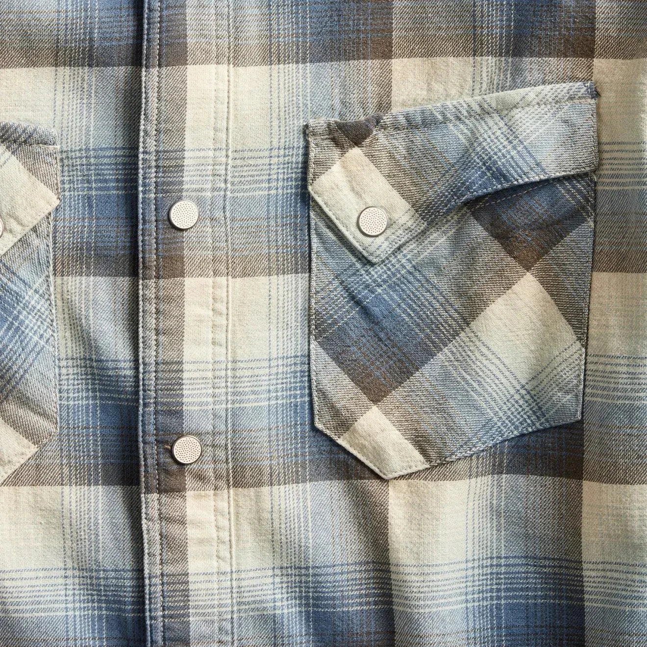 RRL By Ralph Lauren Wrangler LS Sport Shirt Blue 6 RRL By Ralph Lauren Wrangler LS Sport Shirt Blue - Image 4