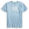 RRL By Ralph Lauren Logo Jersey T-Shirt Heather Blue 2 RRL By Ralph Lauren Logo Jersey T-Shirt Heather Blue -Fashion Clothing Store RRLbyRalphLaurenLogoJerseyT ShirtHeatherBlue 1