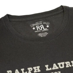 RRL By Ralph Lauren Graphic Logo T-Shirt Faded Black Canvas 8 RRL By Ralph Lauren Graphic Logo T-Shirt Faded Black Canvas -Fashion Clothing Store Ralph Lauren SS RRL Logo Tee Faded Black Canvas 3 600x600 1