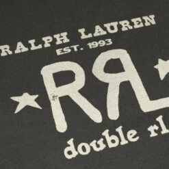RRL By Ralph Lauren Graphic Logo T-Shirt Faded Black Canvas 9 RRL By Ralph Lauren Graphic Logo T-Shirt Faded Black Canvas -Fashion Clothing Store Ralph Lauren SS RRL Logo Tee Faded Black Canvas 4 600x600 1
