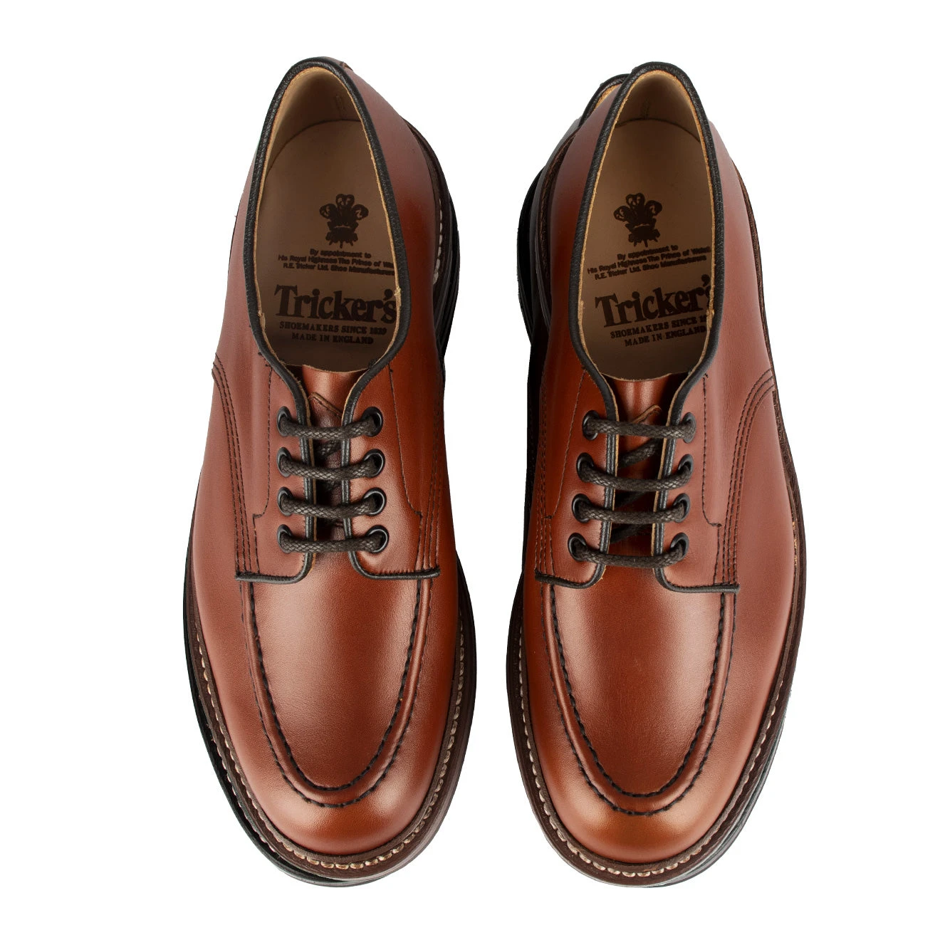 Trickers Heath Golf Derby Shoe Marron 7 Trickers Heath Golf Derby Shoe Marron - Image 5