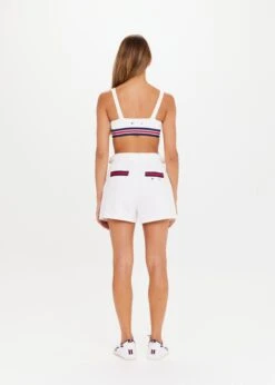 The Upside | Love Valentina Short - White -Fashion Clothing Store USW123122 WHITE 04 76592.1673235190