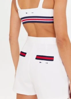 The Upside | Love Valentina Short - White -Fashion Clothing Store USW123122 WHITE 08 93704.1673235191