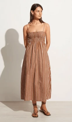 Faithfull The Brand | Marieka Midi Dress - Adia Stripe -Fashion Clothing Store Untitleddesign 2023 02 22T090431.385