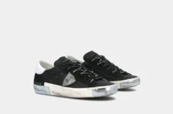 Philippe Model | Prsx Foxy Lamine - Noir Argent -Fashion Clothing Store a10eprldma01 2 2