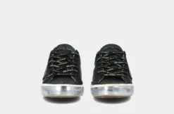 Philippe Model | Prsx Foxy Lamine - Noir Argent -Fashion Clothing Store a10eprldma01 3 2