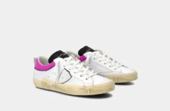 Philippe Model | Prsx Collier Glitter - Blanc Violet -Fashion Clothing Store a12eprldvcg3 2