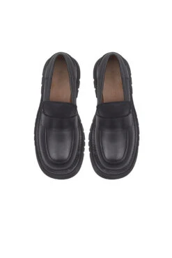 Karen Walker | Bea Chunky Loafer - Black -Fashion Clothing Store bea chunky loafer kwf011 black back 0660116001639344306