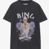 Anine Bing | Lili Tee Elton John - Washed Black -Fashion Clothing Store eltontee