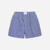Anine Bing | Liam Boxer Short - Blue And White Stripe -Fashion Clothing Store liam