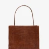 St. Agni | Woven Minimal Mini Tote - Antique Tan -Fashion Clothing Store minimal