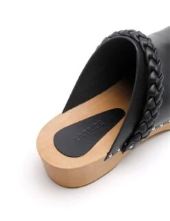 La Tribe | Anika Wooden Clog - Black 14 La Tribe | Anika Wooden Clog - Black -Fashion Clothing Store p 59215358 8d2f 4509 ac49 ed4a703c8013