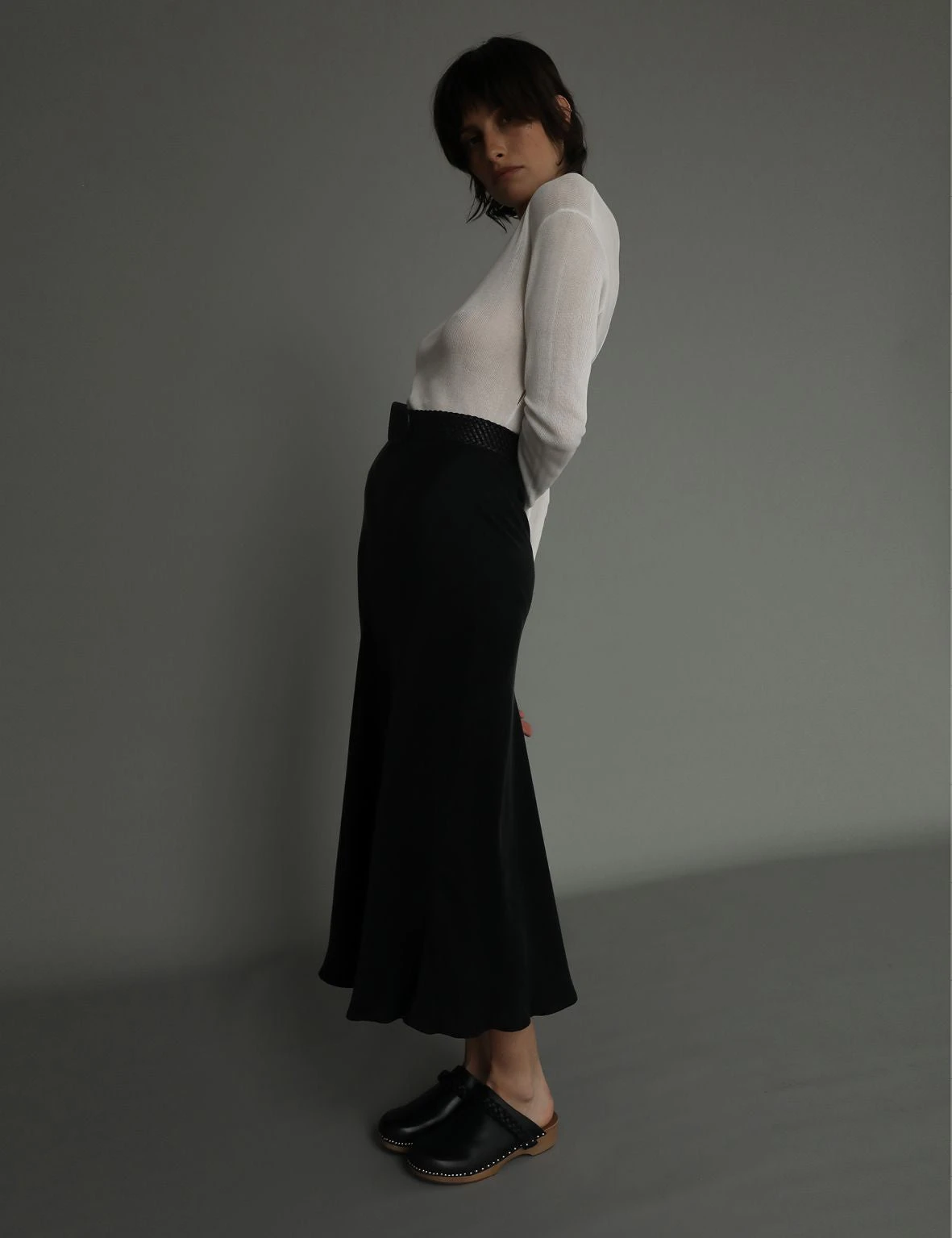 La Tribe | Anika Wooden Clog - Black 4 La Tribe | Anika Wooden Clog - Black - Image 2